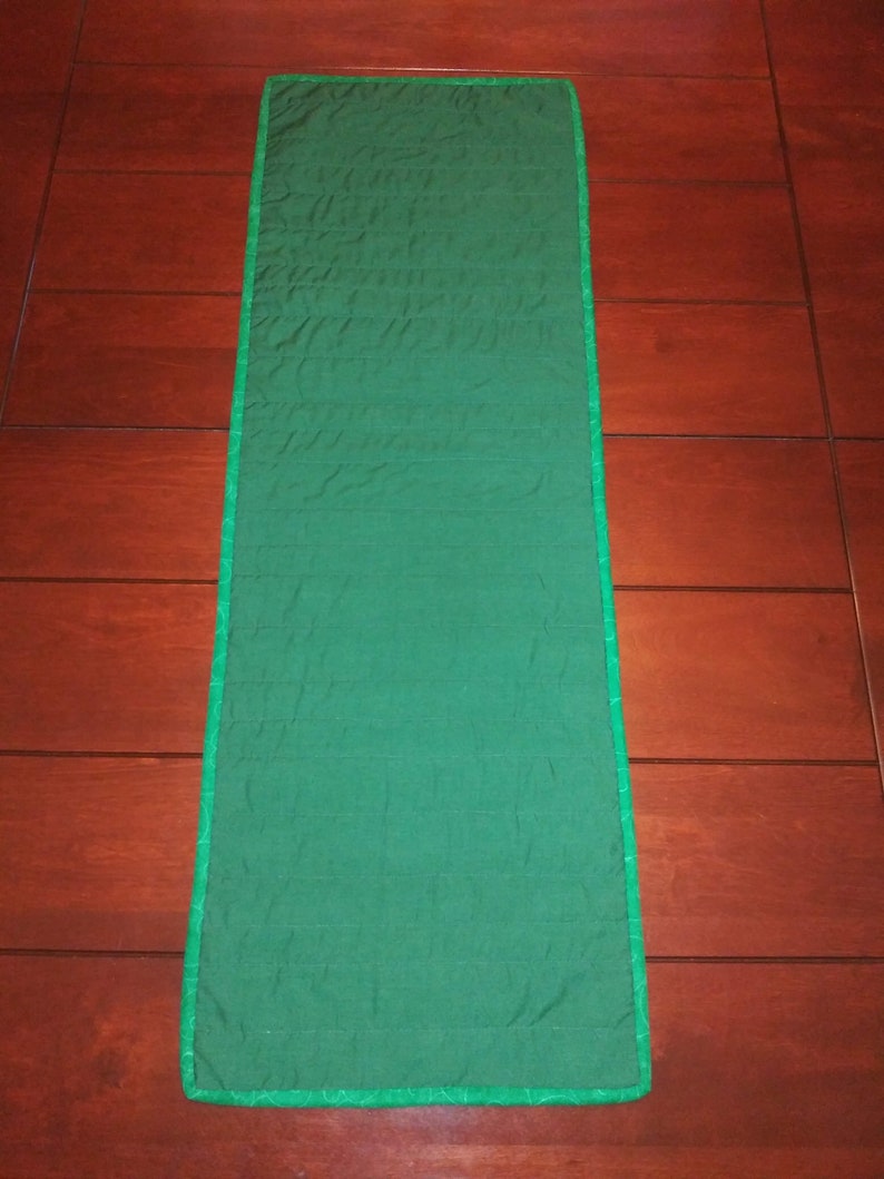 Irish Luck table runner