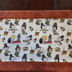Thanksgiving time for the gang #6 table runner-BACK AGAIN!