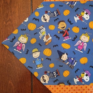 More of the gang Trick or Treating table runner#2