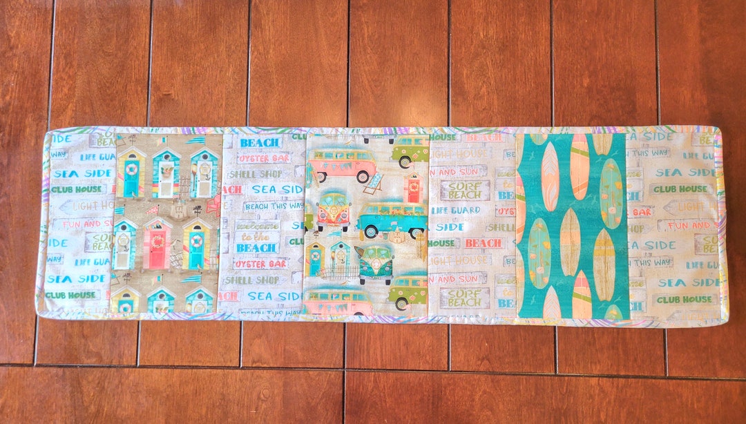Beach Time Summer Fun Table Runner-one ONLY! - Etsy
