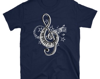 Gifts for Pianist Tee - Piano Lover Funny Cute T-Shirt