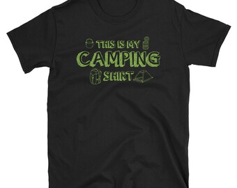 This Is My Camping T-Shirt | Cute Outdoor Recreation Tee Gift