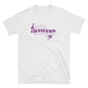 Keyboard Piano T-Shirt for Men Women Kids Gift Tee