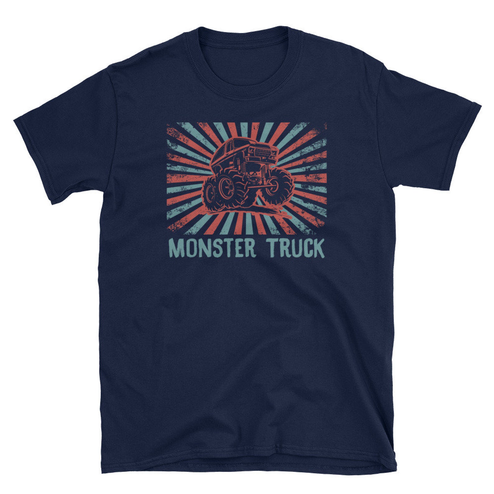 Vintage Big Size Truck Tee Retro Monster Style Car T-shirt - Etsy