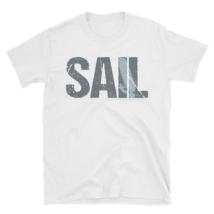 Zeil zeilen T Shirt-Vintage zeilen grappig cadeau Tee