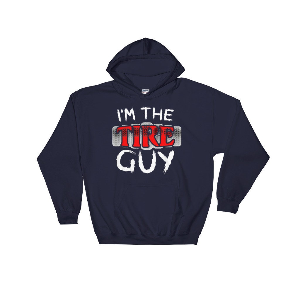 Funny Tire Guy Hoodie Fix Cars Wheel Nuts Bolts Dad Etsy