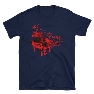 Piano Girl Shirt Piano Player Cute Pianist Music Notes Gift