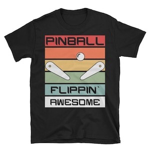 レトロクラシックピンボールフリッピン素晴らしいTシャツギフトTシャツ