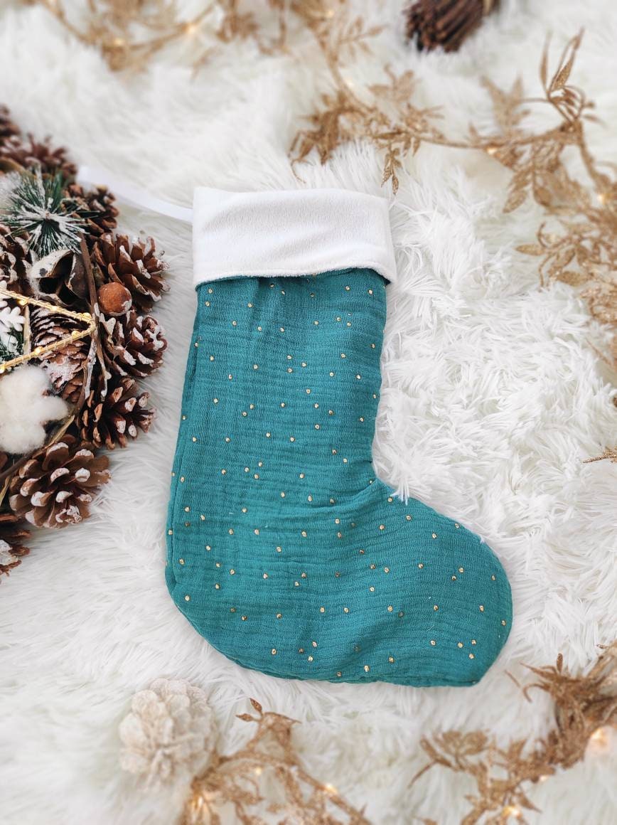 Chaussette de Noël, Botte Chaussette Noël Personnalisée, Personnalisée
