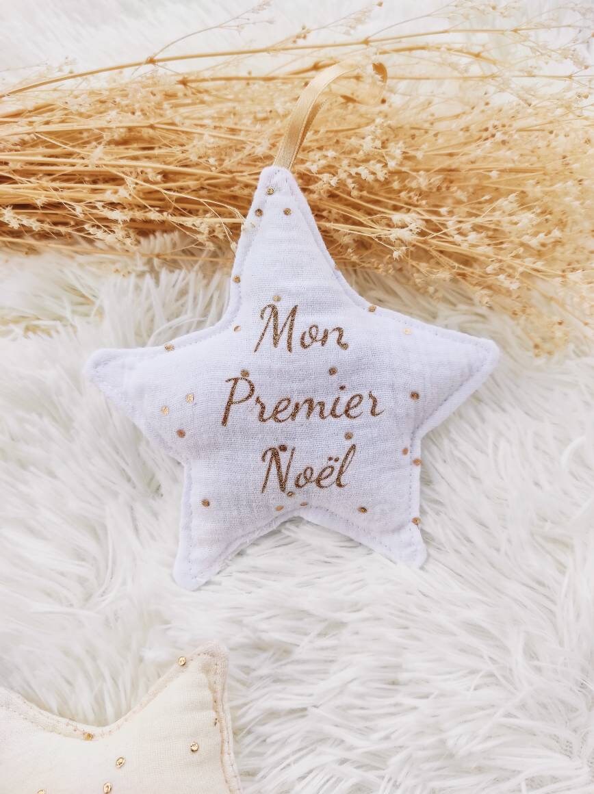 Etoile de Noël Personnalisée - Décoration Personnalisée, Sapin Personnalisée