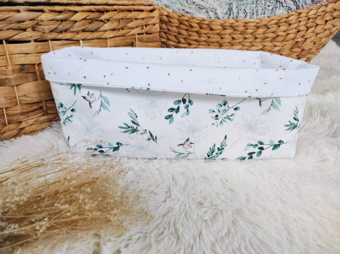 Panière à Couches - Panière de Rangement Eucalyptus