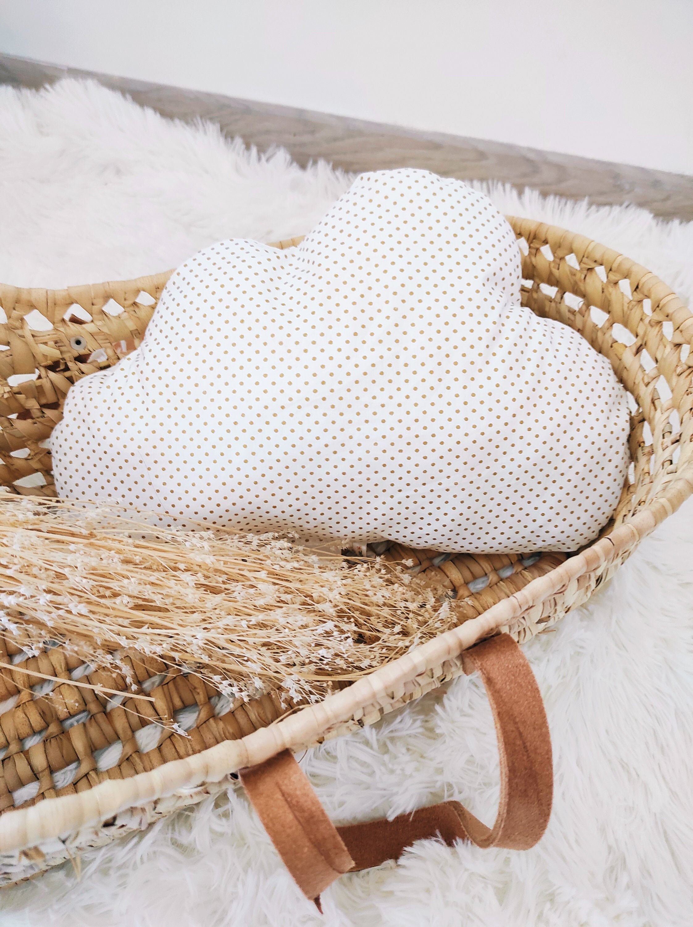 Coussin Nuage - Coussin de Décoration Enfant Personnalisable