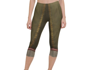 Dragon Warrior Running Costume Leggings | Princess Run Half Marathon Weekend | Wine & Dine | Halloween Costume | Cosplay Lite