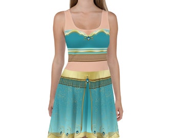 Jasmine Running Costume Dress for Princess Run Half Marathon Weekend | Wine & Dine | Halloween | Aladdin