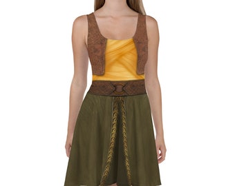 Dragon Warrior Costume Dress for Princess Weekend | Half Marathon Weekend | Wine & Dine | Halloween