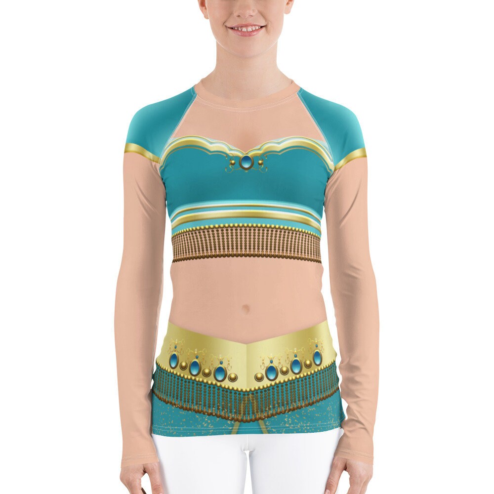 Jasmine Inspired Running Costume Top 
