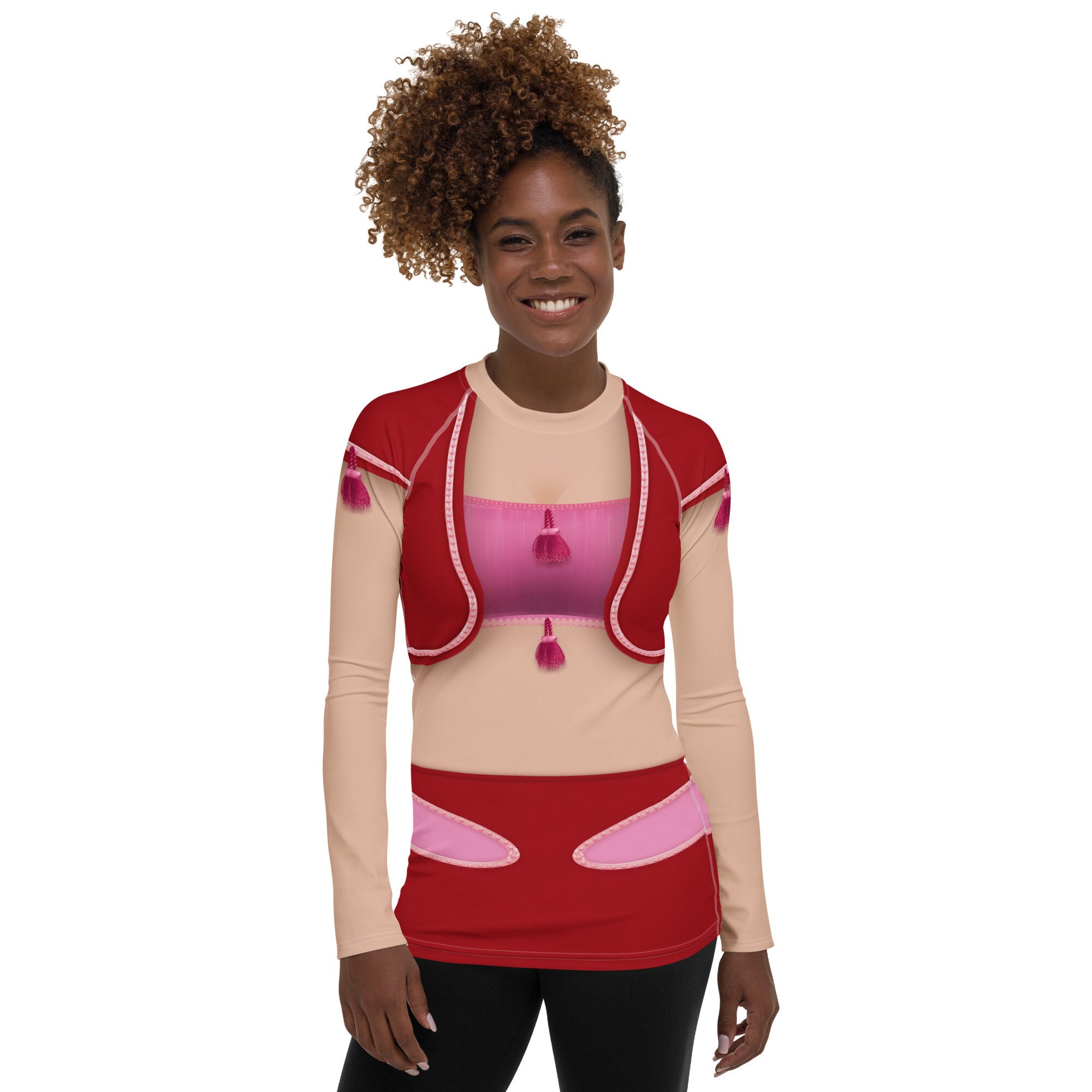 I Dream Of Jeannie Costume Red Two Piece Outfit For Belly Dance, Halloween  Party, Or Cosplay From Dh1102695158, $52.61 | DHgate.Com, image size:2000x2000