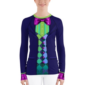 Mad Hatter Inspired Running Costume Top for Marathon Weekend | Princess Run | Wine & Dine Weekend