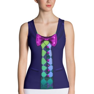 Mad Hatter Inspired Running Costume Tank Top for Marathon Weekend | Princess Run | Wine & Dine Weekend