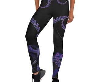 Sea Witch Running Costume Leggings for Princess Run | Marathon Weekend | Halloween | Little Mermaid