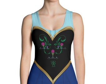 Anna Inspired Running Costume Tank Top