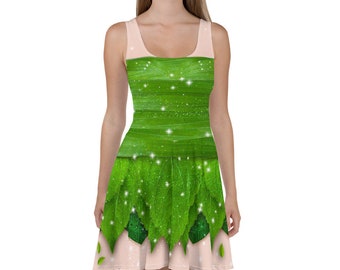 READY-TO-SHIP | Tinker Fairy Inspired Running Costume Dress for Princess Run | Half Marathon Weekend | Wine & Dine
