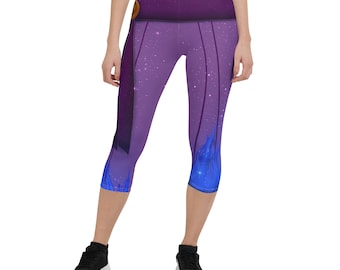 Megara Inspired Running Costume Leggings for Half Marathon Weekend | Princess Run | Wine & Dine | Hercules | Halloween