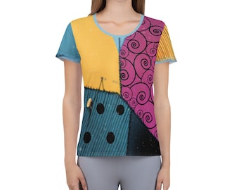 Sally Nightmare Inspired Running Costume Performance Shirt for Wine & Dine | Princess Half Marathon Weekend | Halloween
