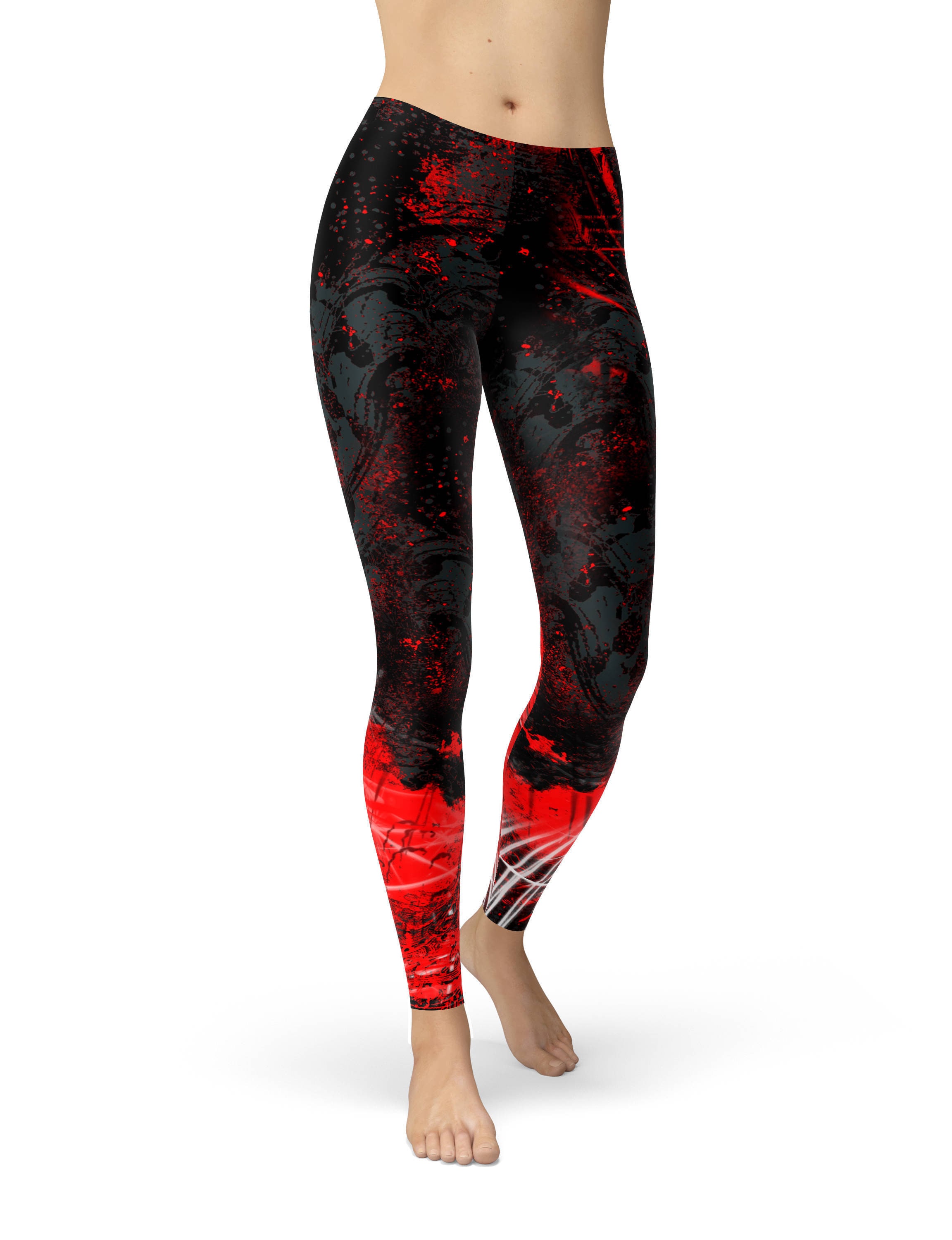 Black Grunge Leggings Orange Red Womens Leggings Bohemian - Etsy Ireland Black Grunge Leggings Orange Red Womens Leggings Bohemian - Etsy Ireland