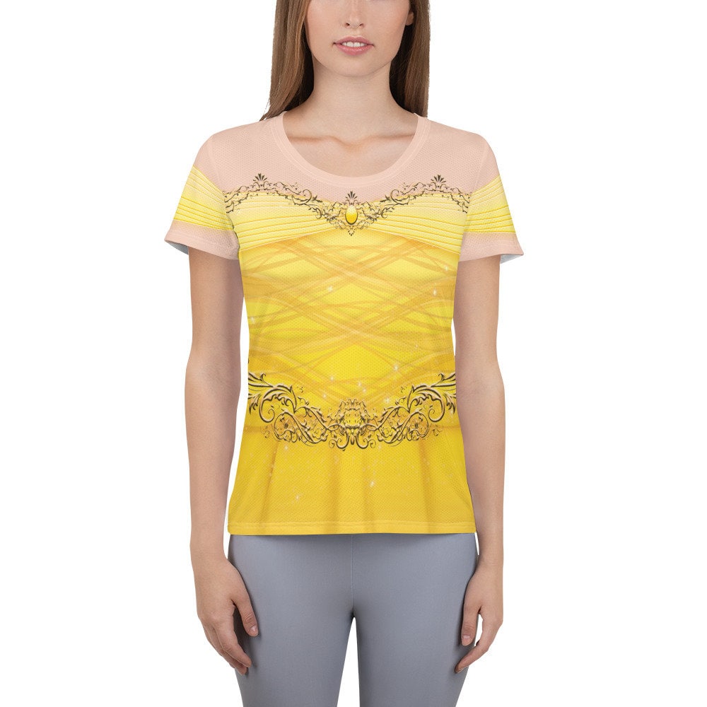 Belle Inspired Running Costume Top for Princess Run Half Marathon Weekend | Beauty and the Beast