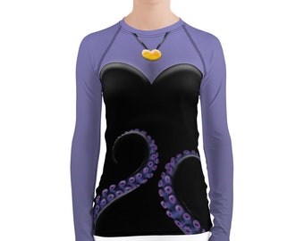 Ursula Inspired Running Costume Top for Princess Half Marathon | Sea Witch Costume | Little Mermaid