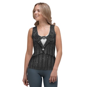 Nightmare Jack Inspired Running Costume Tank Top for Marathon Weekend | Wine & Dine | Princess Run