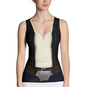 Smuggling Scoundrel Inspired Running Costume Tank Top for Rival Run Half Marathon Weekend | Light Side