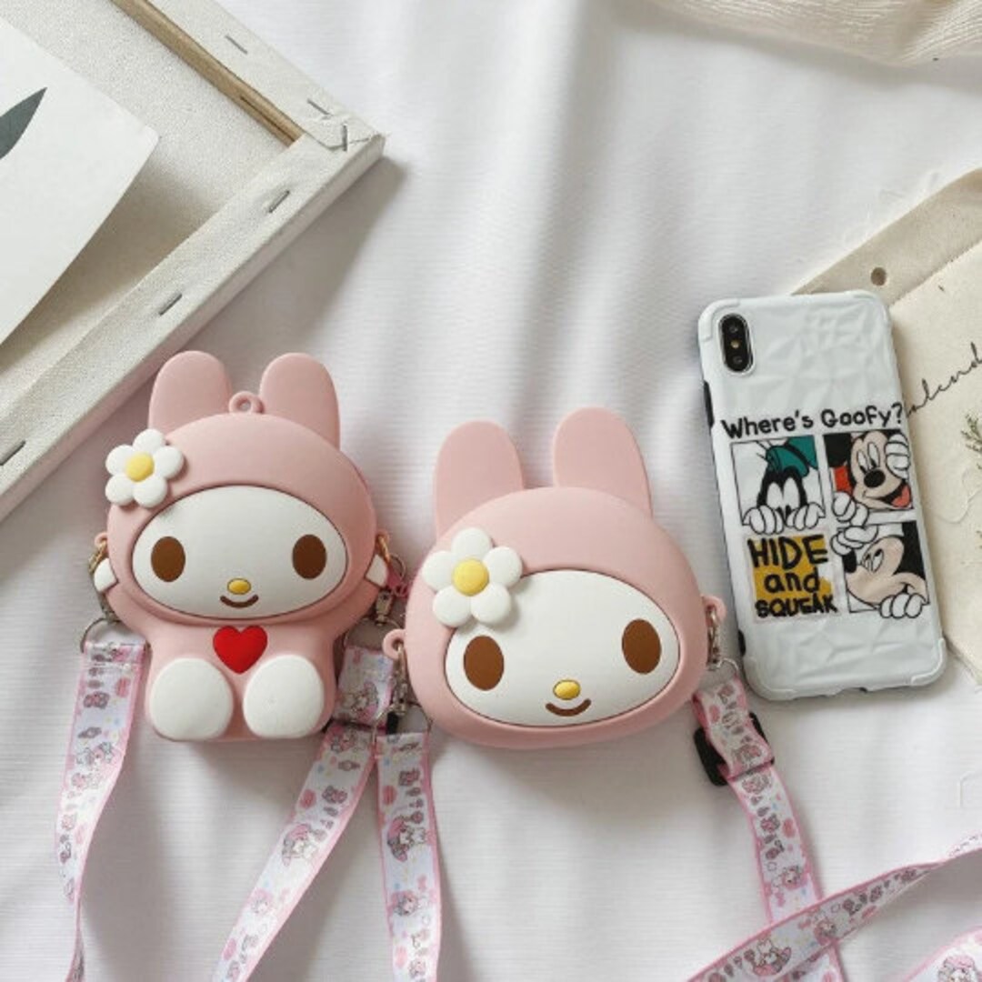 My Melody Crossbody Bag Cute My Melody Bags Etsy