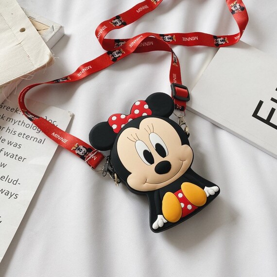Disney Mickey Mouse And Minnie Mouse Silicone Crossbody Bag Etsy