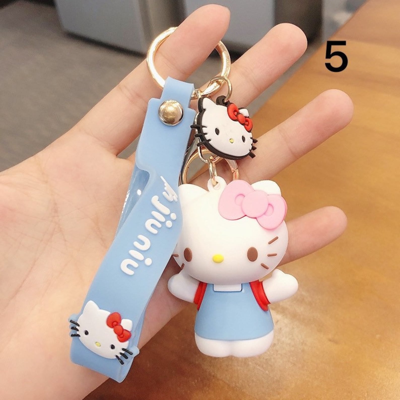Hello Kitty Keychain Etsy