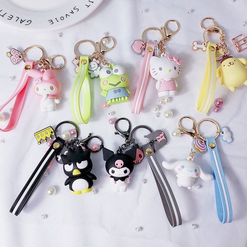 Cute Japanese Keychain Etsy