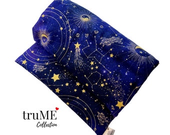 Medium Size Flaxseed Heating Pad: Removable Washable Cover - Aromatherapy Comfort