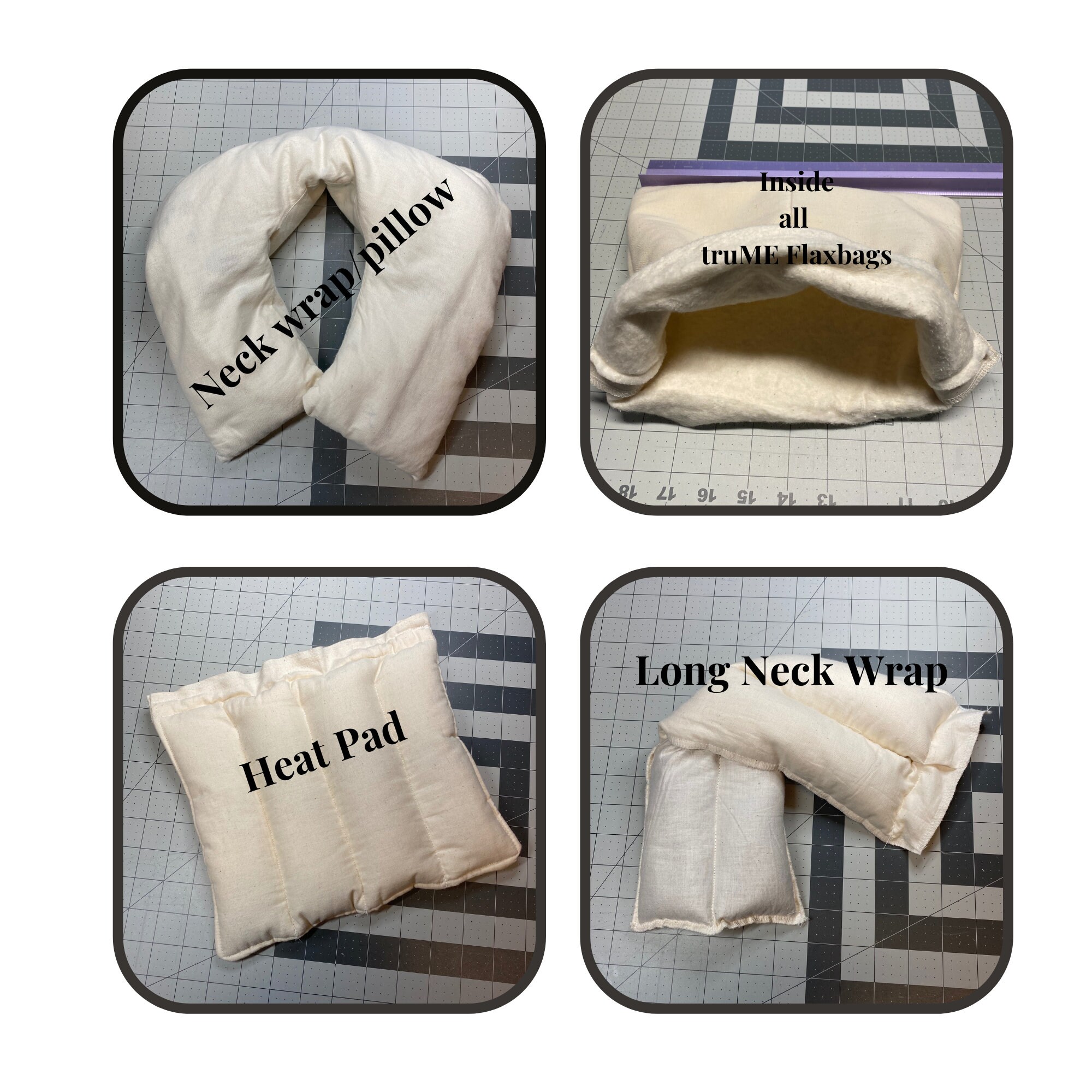 Heated Neck Pillow and Shoulder Wrap with Removable Cover Etsy