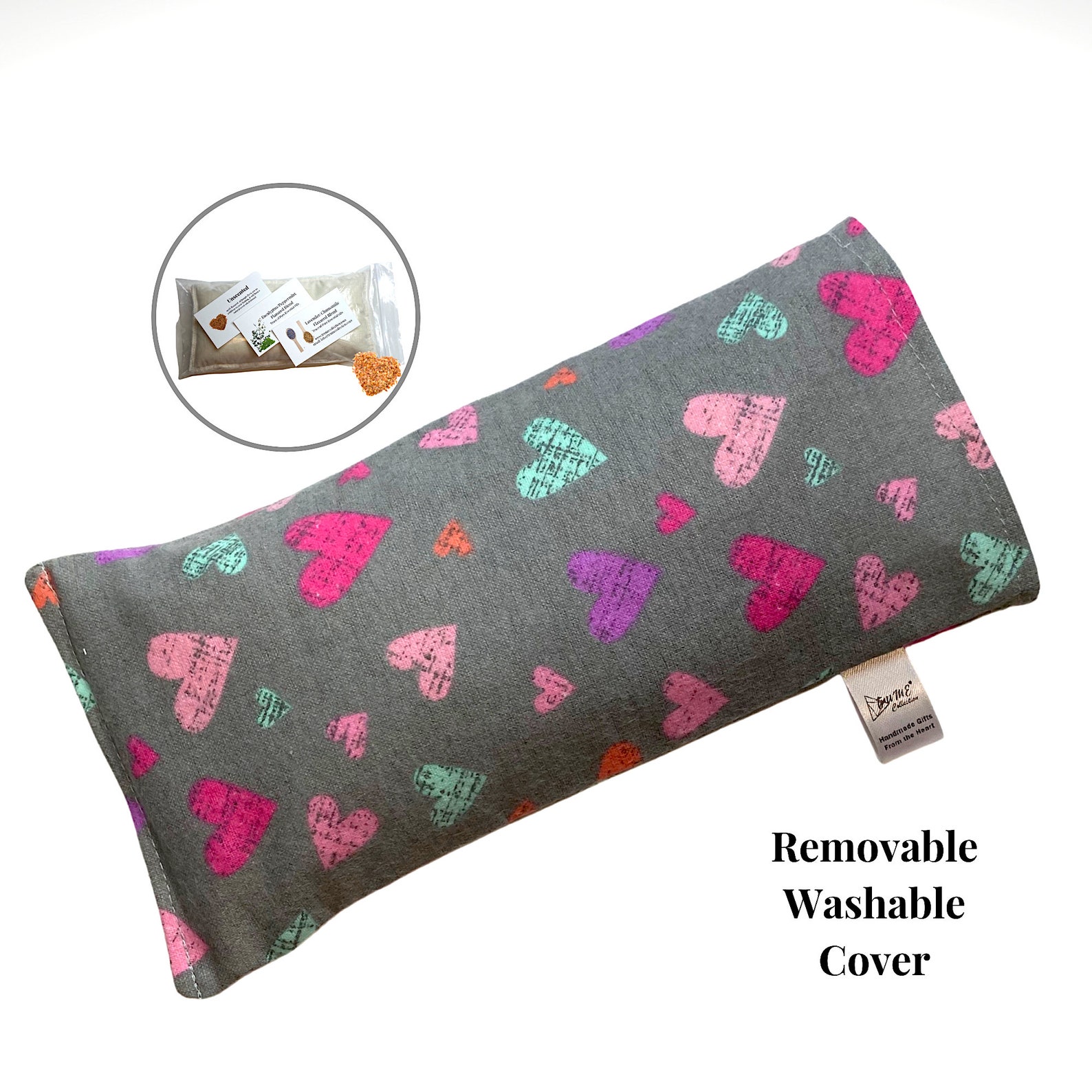 Weighted Eye Pillow and Pillow Cover Yoga Relaxation Pillow Etsy