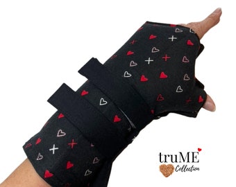 Adjustable Microwaveable Heated Hand and Wrist Warmer Wrap, Post Surgery Recovery Get Well Thinking of You Gift