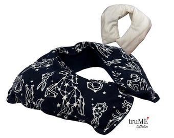 Heated Neck Wrap with Removable Washable Cover - Handmade in USA