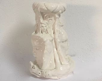 Figurative Kunst Garten Akt Skulptur Skulptur Figurative Etsy