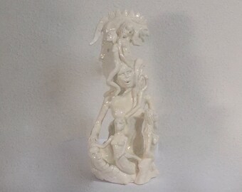 Figurative Kunst Garten Akt Skulptur Skulptur Gefass Figurative Etsy