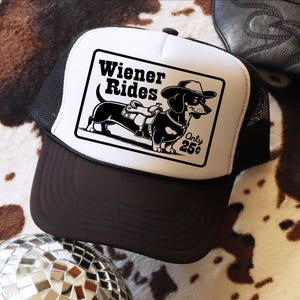 Free Weiner Rides 25 Cents, Sarcastic, Funny Trucker Hat - Etsy