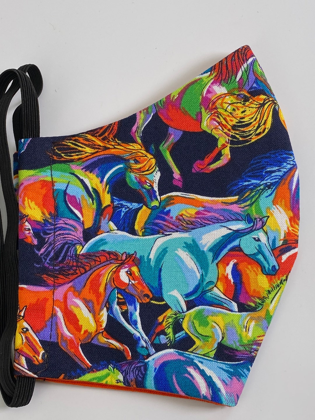 Horse Face Masks Made in USA Multiple Options Filter Etsy