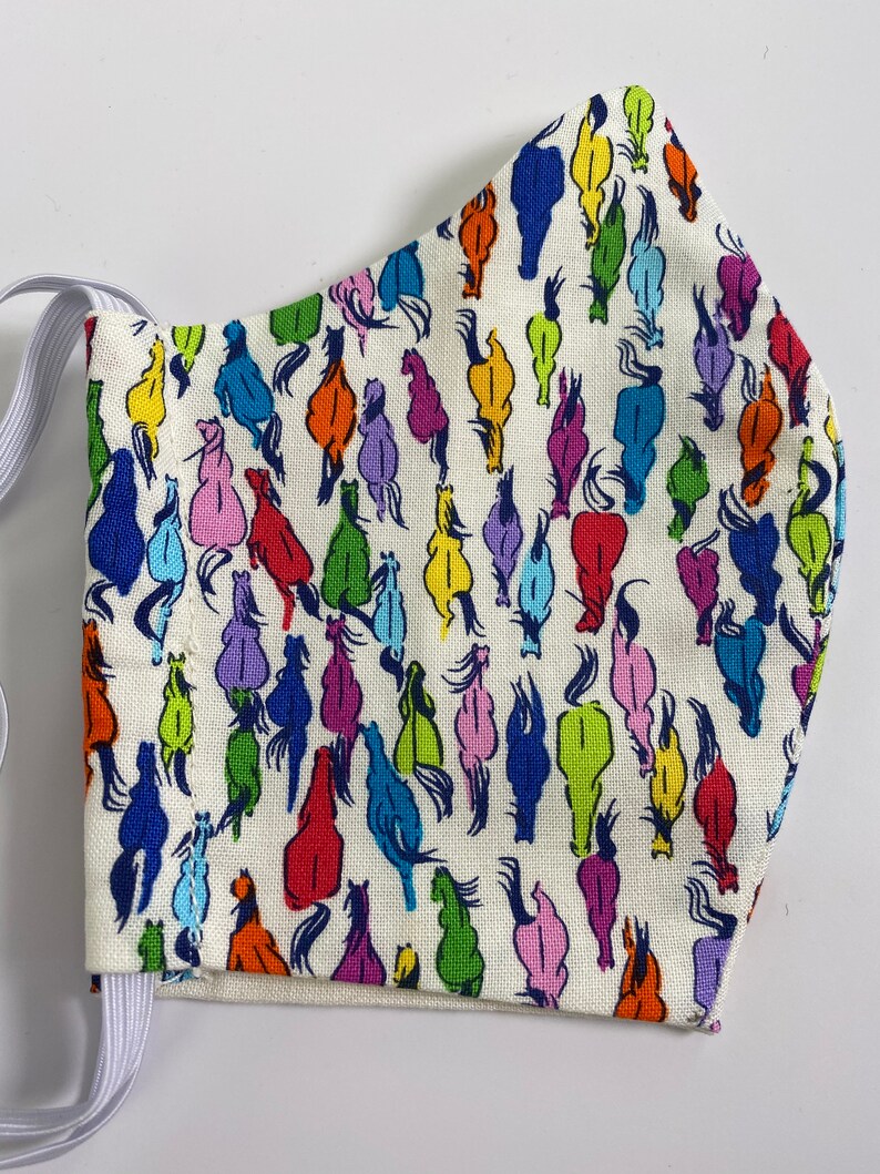 Horse Face Masks Made in USA Multiple Options Filter Etsy