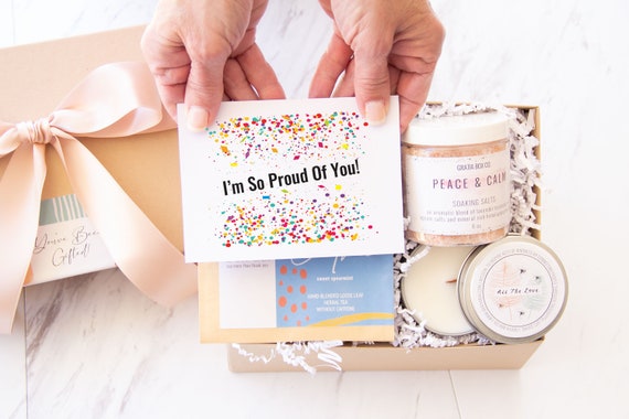 I M So Proud Of You Gift Box Graduation Gift College Etsy
