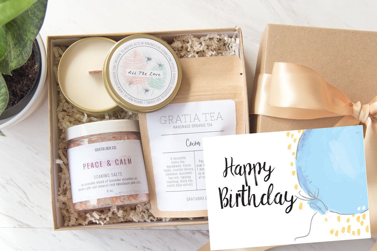 Happy Birthday Gift Box Send a Gift Gifts For Her Birthday ...