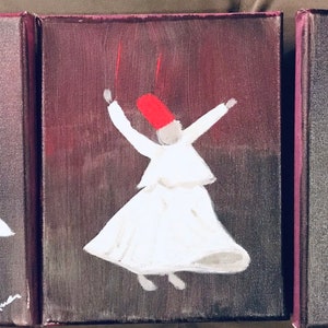 Original Oil Sufisum Art